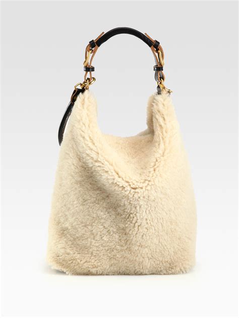 best handbags for shearling